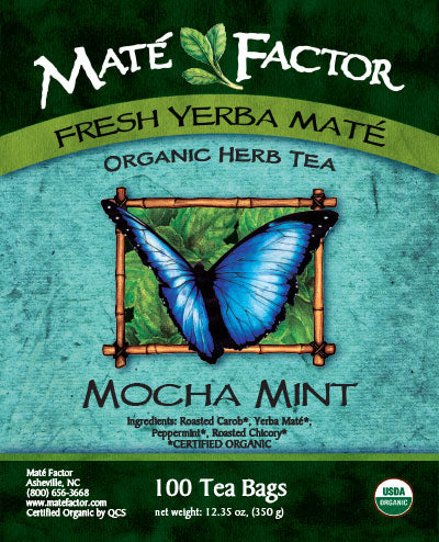 100 Mocha Mint Mate Tea Bags