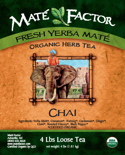 Mate Factor Organic Yerba Mate, Original Fresh Green, 12 Ounce
