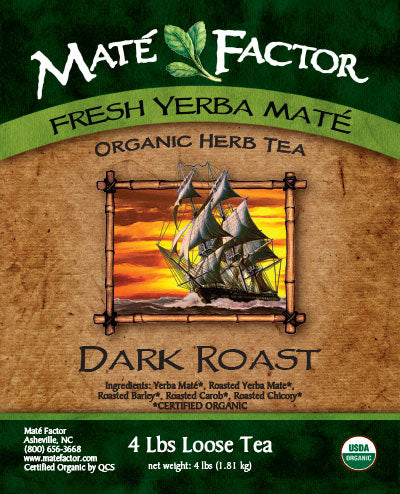 Yerba Mate, Green Organic Herb Leaf, BULK C/S Paraguay Tea 