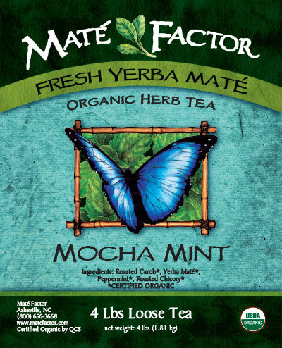 Organic Mint Yerba Mate - Loose Leaf Tea