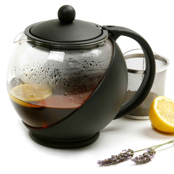 Eclipse Glass Teapot with Mesh Filter - 40 oz.