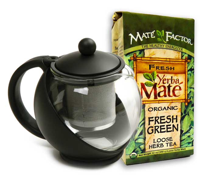 Eclipse Tea Pot Fresh Green Mate KIT