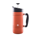 BruTrek BaseCamp 48oz french press stainless in Red Rock