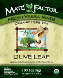 100 Olive Leaf Mate Tea Bags