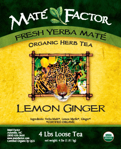 Lemon Ginger Mate - 4 lb