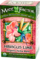 Hibiscus Lime Mate 20 Tea Bags Organic