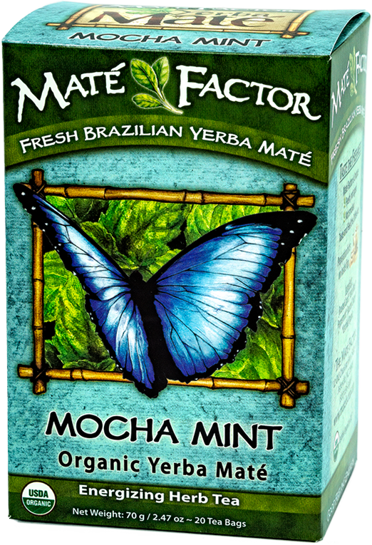 Mocha Mint Mate 20 Tea Bags Organic