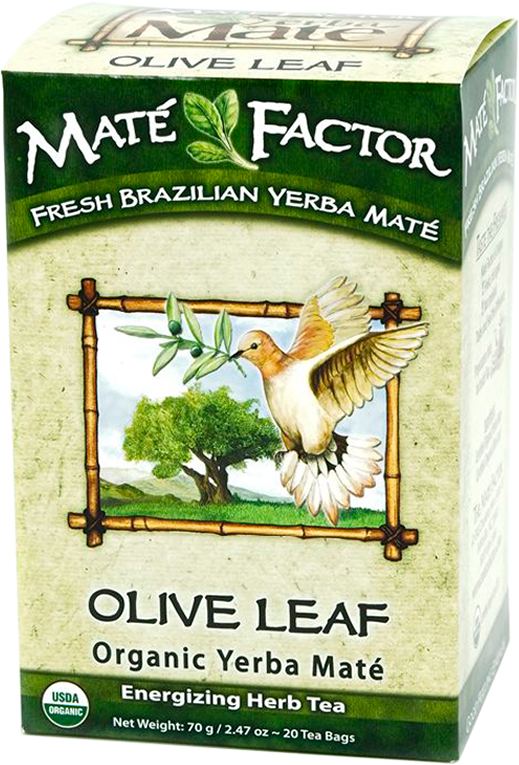 Olive Leaf Mate 20 Tea Bags Organic